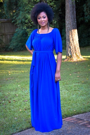 Athena in Royal Blue - Chimes Boutique
 - 1