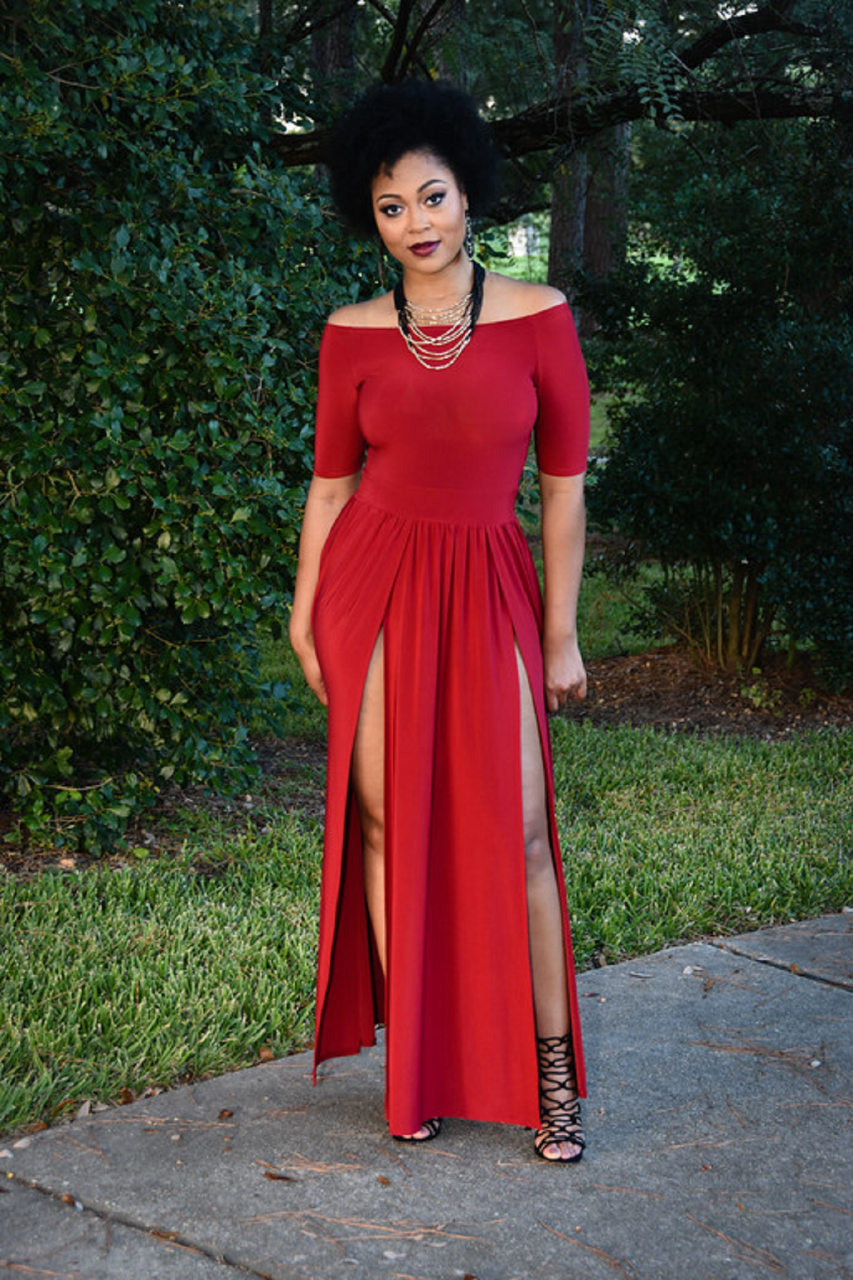 Drama (Burgundy, Black) S / Black Drama (Burgundy, Black) S / Black