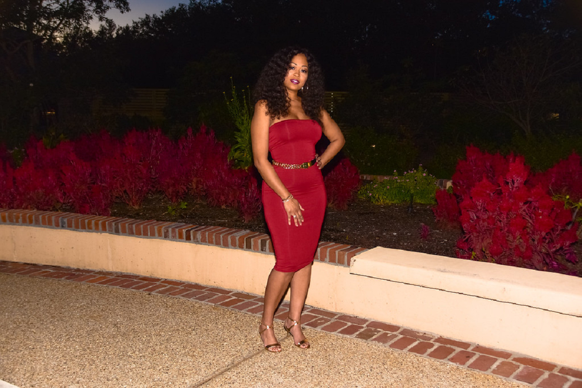 Ladies First Strapless Tube Dress in Wine Ladies First Strapless Tube Dress in Wine