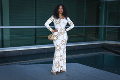 Forever My Lady Maxi Dress in White