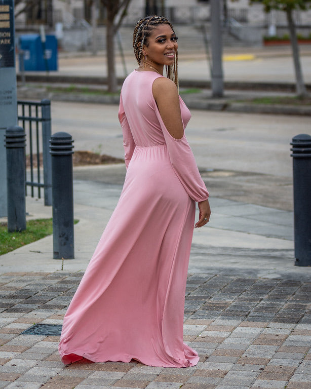 the queen in me maxi dress Vestido Maxi The Queen In Me - Oro Negro